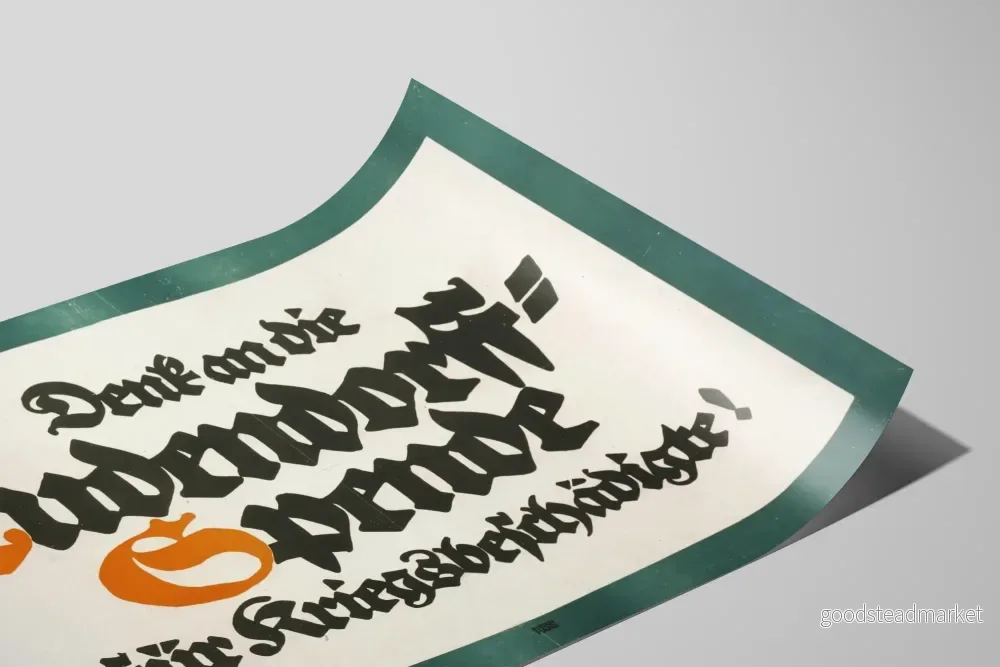 Vintageposter Ludendorff - Typografisk väggdekoration - Bild 2