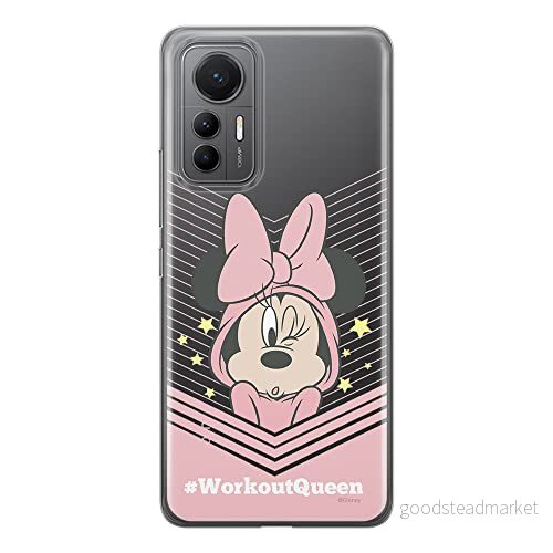 ERT GROUP mobiltelefonfodral för Xiaomi 12 LITE originalt och officiellt licensierat Disney mönster Minnie 053 optimalt anpassad till formen på mobiltelefonen, gedeeltelijk transparant 5905511502560
