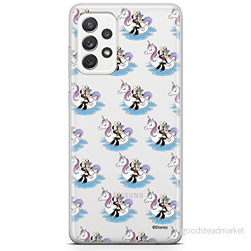 ERT GROUP mobiltelefonfodral för Samsung A73 5G originalt och officiellt licensierat Disney mönster Minnie 030 optimalt anpassad till formen på mobiltelefonen, gedeeltelijk transparant 5904805512278