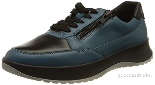 Berkemann Tecla sneakers för kvinnor, petrol/svart, 39,5 EU 4049261840402