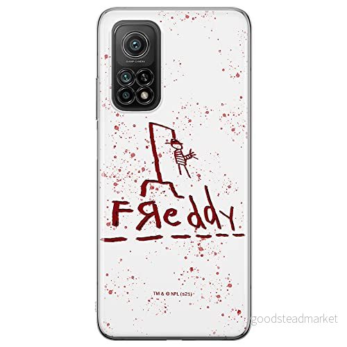 ERT GROUP mobiltelefonfodral för Xiaomi REDMI NOTE 9T originalt och officiellt licensierat Horror mönster Nightmare of Elm Street 009, fodral tillverkad av TPU plast 5905511092009