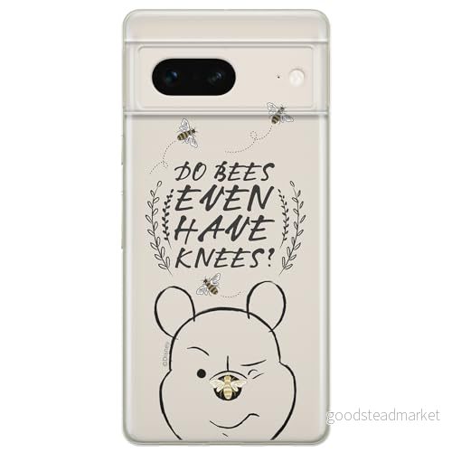 ERT GROUP mobiltelefonfodral för Google PIXEL 7 originalt och officiellt licensierat Disney mönster Winnie the Pooh & Friends 011 anpassad till formen på mobiltelefonen, fodral tillverkad av TPU plast 5905795156817
