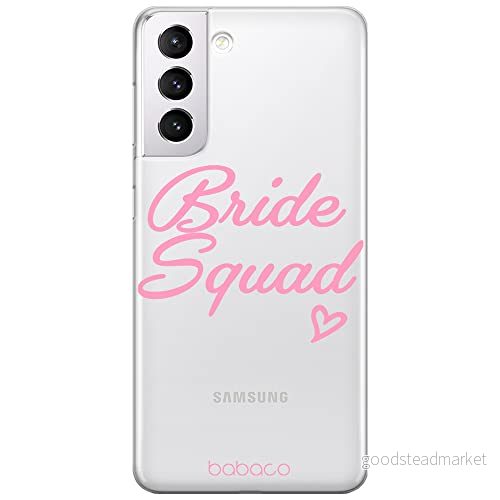 ERT GROUP mobiltelefonfodral för Samsung S21 originalt och officiellt licensierat Babaco mönster Bride Squad 001 Vit optimalt anpassad till formen på mobiltelefonen, gedeeltelijk transparant 5904805769375