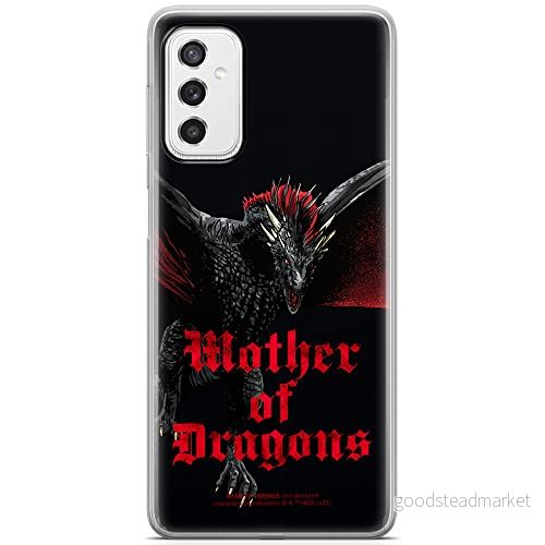 ERT GROUP mobiltelefonfodral för Samsung M52 5G originalt och officiellt licensierat Game od Thrones mönster of 002 anpassad till formen på mobiltelefonen, fodral tillverkad av TPU plast 5904805492570