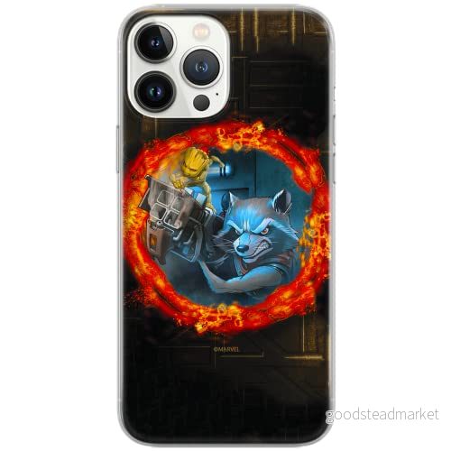 ERT GROUP mobiltelefonfodral för Samsung S10 PLUS originalt och officiellt licensierat Marvel mönster Guardians of the Galaxy 008, fodral tillverkad av TPU plast 5902980206739