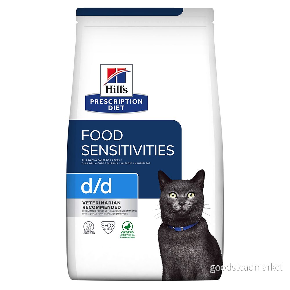 Prescription Diet d/d Food Sensitivities Kattfoder med Anka 1,5 kg 52742027180