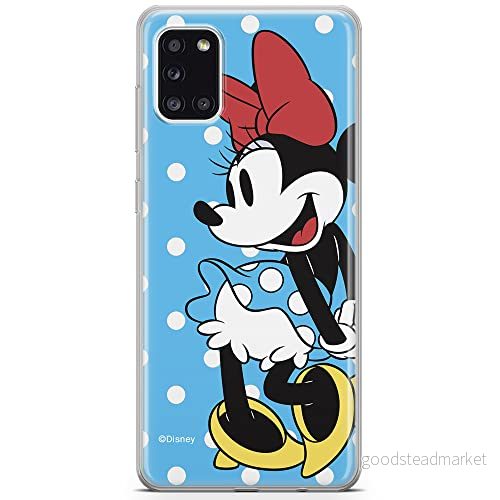 ERT GROUP mobiltelefonfodral för Samsung A31 originalt och officiellt licensierat Disney mönster Minnie 034 optimalt anpassad till formen på mobiltelefonen, fodral tillverkad av TPU plast 5903040219164