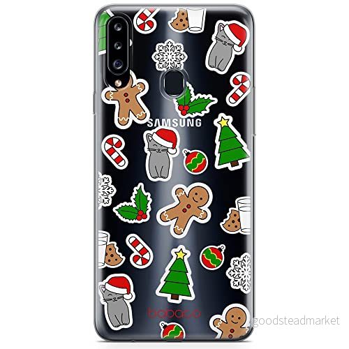 ERT GROUP mobiltelefonfodral för Samsung A20S originalt och officiellt licensierat Babaco mönster Winter 006 optimalt anpassad till formen på mobiltelefonen, gedeeltelijk transparant 5904805437984