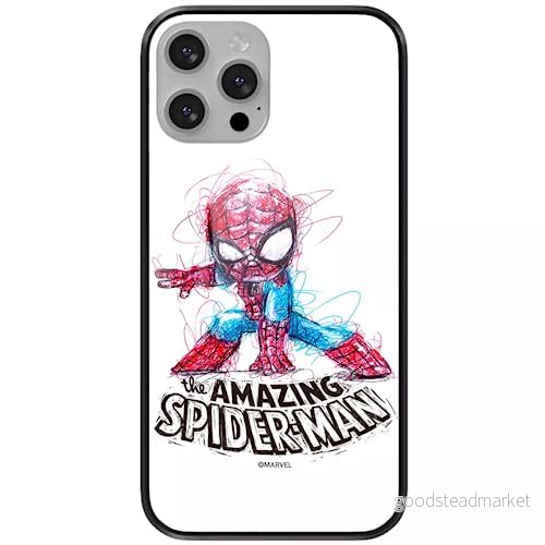ERT GROUP mobiltelefonfodral för Apple Iphone 13 PRO originalt och officiellt licensierat Marvel mönster Spider Man 021 tillverkad av härdat glas, skyddsfodral 5904805880254
