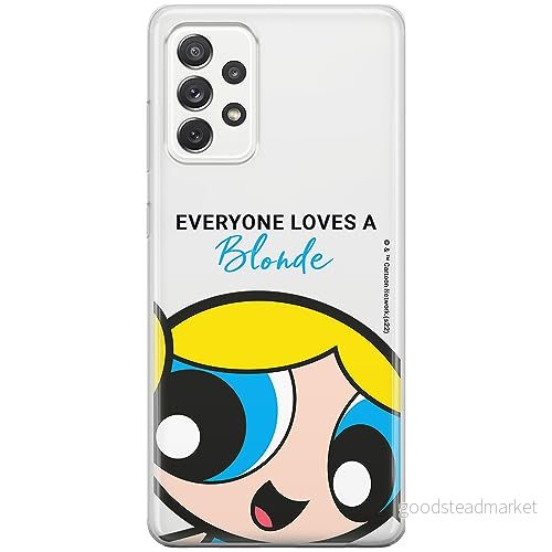 ERT GROUP mobiltelefonfodral för Samsung A33 5G originalt och officiellt licensierat The Powerpuff Girls mönster 012, gedeeltelijk transparant 5905511961794