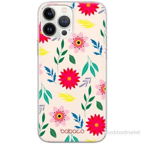 ERT GROUP mobiltelefonfodral för Samsung A13 4G originalt och officiellt licensierat Babaco mönster Flowers 010 optimalt anpassad till formen på mobiltelefonen, fodral tillverkad av TPU plast 5904805545801