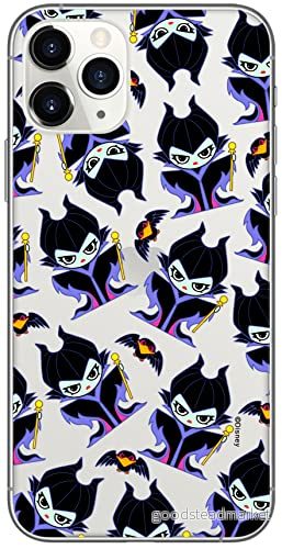 ERT GROUP mobiltelefonfodral för Iphone 11 PRO originalt och officiellt licensierat Disney mönster Maleficent 004 optimalt anpassad till formen på mobiltelefonen, gedeeltelijk transparant 5905131483775