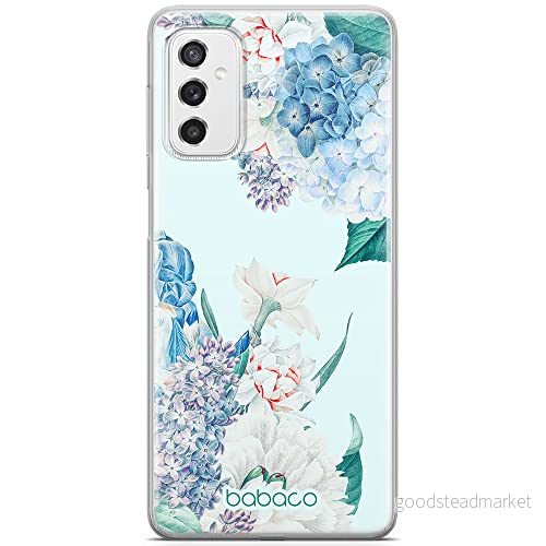 ERT GROUP mobiltelefonfodral för Samsung M52 5G originalt och officiellt licensierat Babaco mönster Flowers 027 optimalt anpassad till formen på mobiltelefonen, fodral tillverkad av TPU plast 5905131267870