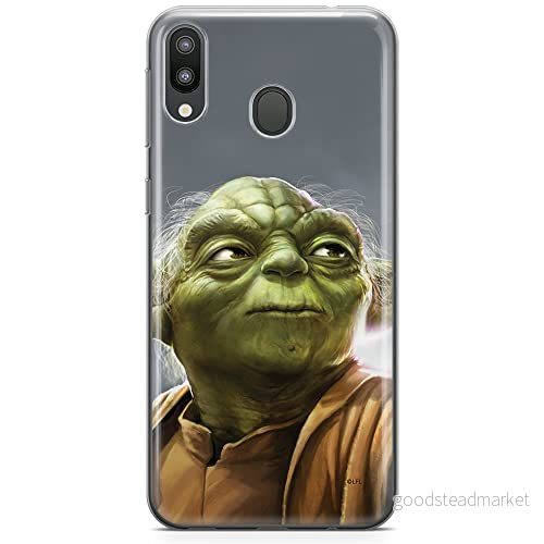 ERT GROUP mobiltelefonfodral för Samsung M20 originalt och officiellt licensierat Star Wars mönster Yoda 006 optimalt anpassad till formen på mobiltelefonen, fodral tillverkad av TPU plast 5904805474415