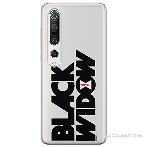 ERT GROUP mobiltelefonfodral för Xiaomi MI 10 / PRO originalt och officiellt licensierat Marvel mönster Black Widow 011 optimalt anpassad till formen på mobiltelefonen, gedeeltelijk transparant 5903537169187