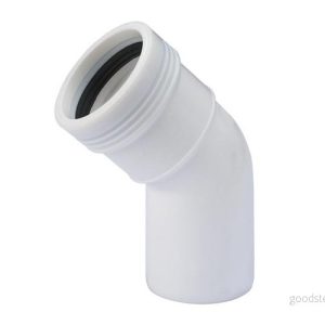 Wavin Wafix pp bend 45 x 32 mm white 5907444310755