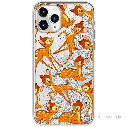 ERT GROUP mobiltelefonfodral för Apple Iphone 11 PRO MAX originalt och officiellt licensierat Disney mönster Bambi 017 optimalt anpassad till formen på mobiltelefonen, med glitter overflow effekt 5905131797278