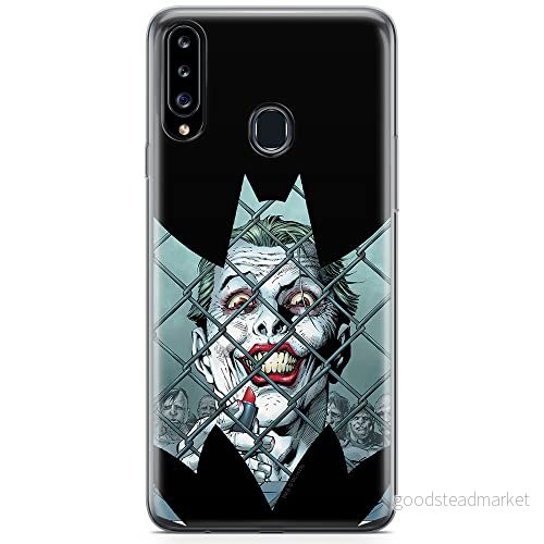 ERT GROUP mobiltelefonfodral för Samsung A20S originalt och officiellt licensierat DC mönster Joker 009 optimalt anpassad till formen på mobiltelefonen, fodral tillverkad av TPU plast 5904805442971