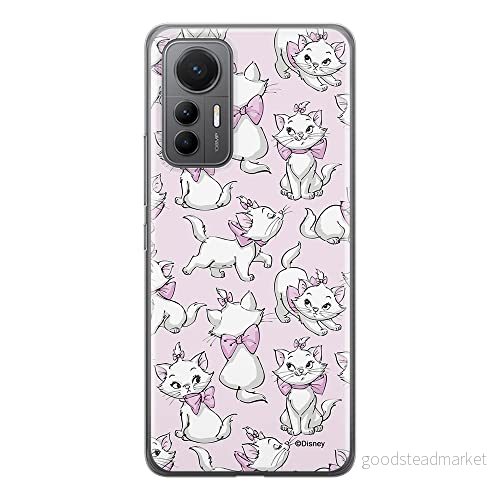 ERT GROUP mobiltelefonfodral för Xiaomi 12 LITE originalt och officiellt licensierat Disney mönster Marie 003 optimalt anpassad till formen på mobiltelefonen, fodral tillverkad av TPU plast 5905511502225
