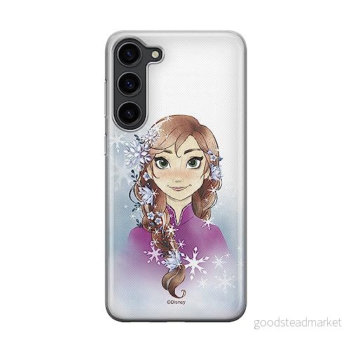 ERT GROUP mobiltelefonfodral för Samsung S23 PLUS originalt och officiellt licensierat Disney mönster Anna 001 optimalt anpassad till formen på mobiltelefonen, fodral tillverkad av TPU plast 5905511442903