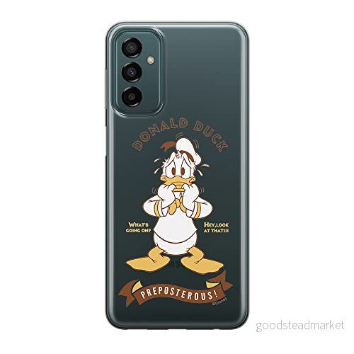ERT GROUP mobiltelefonfodral för Samsung M13 4G/M23 5G/F23 originalt och officiellt licensierat Disney mönster Donald 004 optimalt anpassad till formen på mobiltelefonen, gedeeltelijk transparant 5905511375560