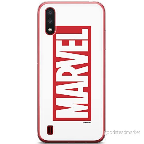 ERT GROUP mobiltelefonfodral för Samsung A01 originalt och officiellt licensierat Marvel mönster 007 optimalt anpassad till formen på mobiltelefonen, fodral tillverkad av TPU plast 5904805426452