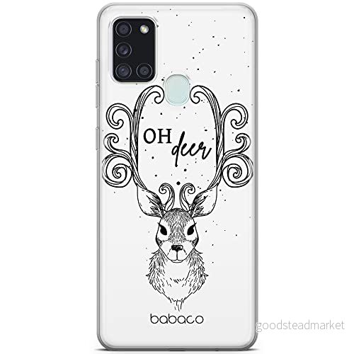 ERT GROUP mobiltelefonfodral för Samsung A21s originalt och officiellt licensierat Babaco mönster Winter 002 optimalt anpassad till formen på mobiltelefonen, fodral tillverkad av TPU plast 5903932046854