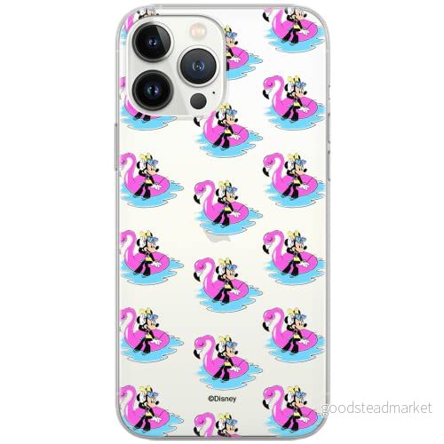ERT GROUP mobiltelefonfodral för Xiaomi REDMI 10 originalt och officiellt licensierat Disney mönster Minnie 023 anpassad till formen på mobiltelefonen, gedeeltelijk transparant 5904805004582