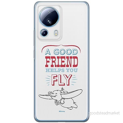 ERT GROUP mobiltelefonfodral för Xiaomi 13 LITE/CIVI 2 originalt och officiellt licensierat Disney mönster Dumbo 004 optimalt anpassad till formen på mobiltelefonen, fodral tillverkad av TPU plast 5905511916060