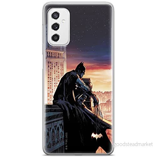 ERT GROUP mobiltelefonfodral för Samsung M52 5G originalt och officiellt licensierat DC mönster Batman 060 optimalt anpassad till formen på mobiltelefonen, fodral tillverkad av TPU plast 5905131533623