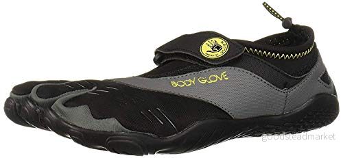 3T BAREFOOT MAX vattensko, Svartgul 46 EU 846269033249