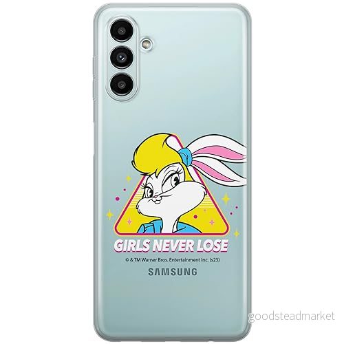 ERT GROUP mobiltelefonfodral för Samsung A13 5G/ A04s originalt och officiellt licensierat Looney Tunes mönster Lola 008 optimalt anpassad till formen på mobiltelefonen, gedeeltelijk transparant 5905795071363