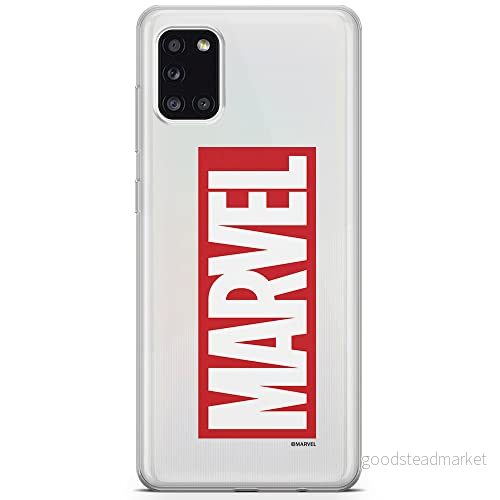 ERT GROUP mobiltelefonfodral för Samsung A31 originalt och officiellt licensierat Marvel mönster 007 optimalt anpassad till formen på mobiltelefonen, gedeeltelijk transparant 5903040214534