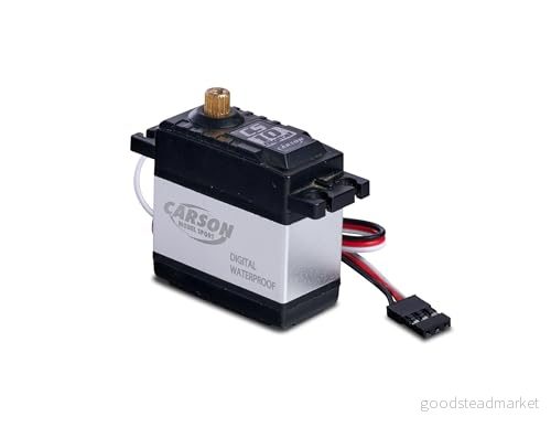 Carson 500502051 Digitalt servo CS 10 10kg/bollager/JR tillbehör för radiostyrda bilar, modellbygge, RC servo, 4005299013065