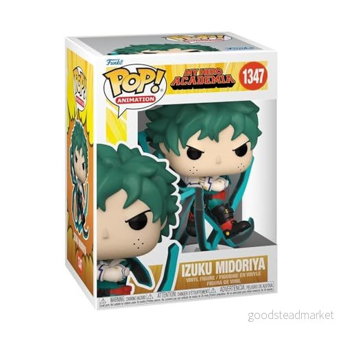 Mon héros Academia Deku avec Blackwhip Pop ! Vinyle 889698673273