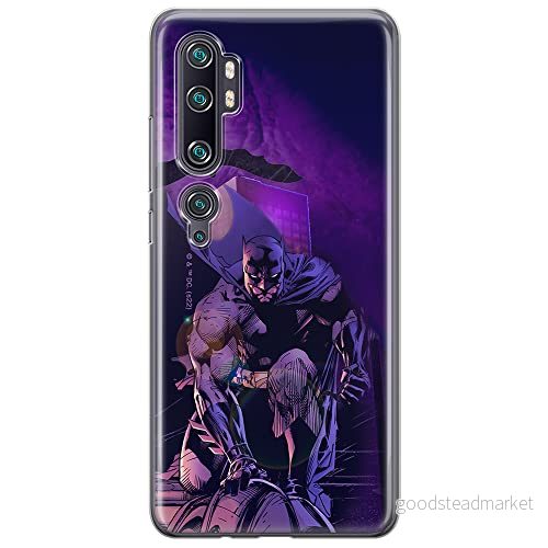 ERT GROUP mobiltelefonfodral för Xiaomi MI NOTE 10 / PRO originalt och officiellt licensierat DC mönster Batman 072 anpassad till formen på mobiltelefonen, fodral tillverkad av TPU plast 5905131512543