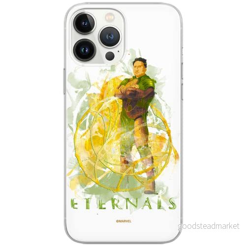 ERT GROUP mobiltelefonfodral för Iphone 13 PRO originalt och officiellt licensierat Marvel mönster Eternals 010 Vit optimalt anpassad till formen på mobiltelefonen, fodral tillverkad av TPU plast 5904805122354