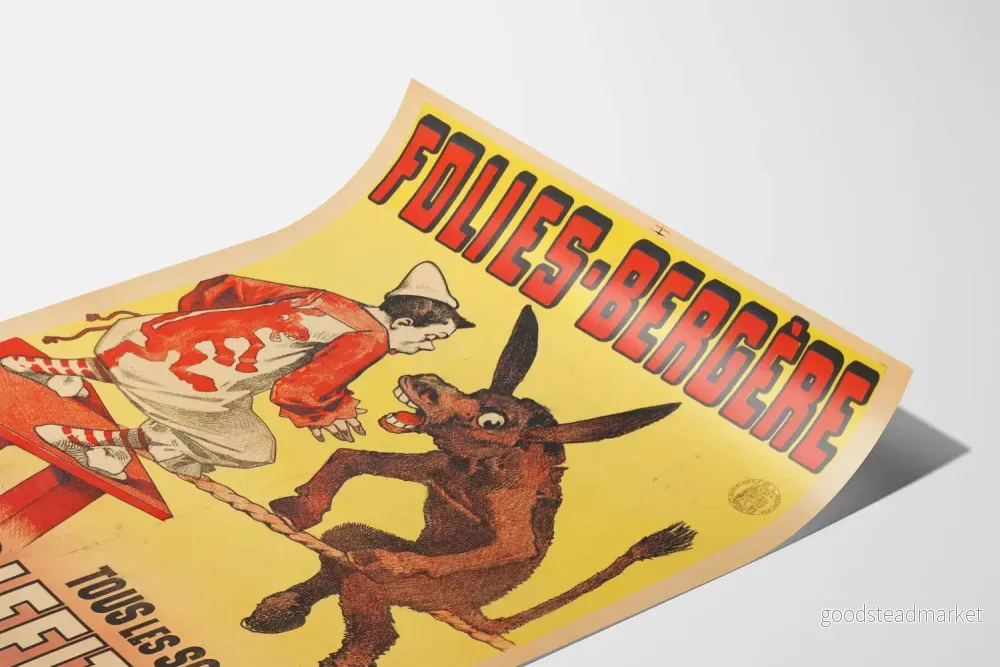 Poster Folies Bergère Les Griffith's stora framgång - Bild 3