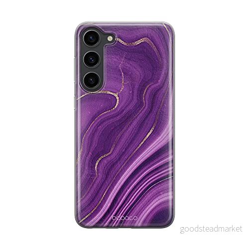 ERT GROUP mobiltelefonfodral för Samsung S23 originalt och officiellt licensierat Babaco mönster Marble 006 optimalt anpassad till formen på mobiltelefonen, fodral tillverkad av TPU plast 5905511422622