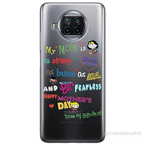 ERT GROUP mobiltelefonfodral för Xiaomi MI 10T LITE/REDMI NOTE 9 PRO 5G originalt och officiellt licensierat DC mönster Super Girls 004, gedeeltelijk transparant 5903537161365