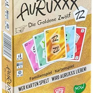 AURUXXX The Golden 12 Det spännande kortspelet för roliga spelkvällar unga och gamla. En rolig smart presentidé som familjespel brädspel vänner. 4270001538703 AURUXXX The Golden 12 Det spännande kortspelet för roliga spelkvällar unga och gamla. En rolig smart presentidé som familjespel brädspel vänner. 4270001538703