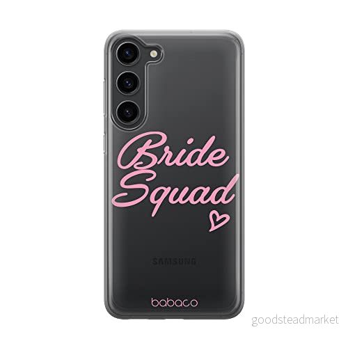 ERT GROUP mobiltelefonfodral för Samsung S23 originalt och officiellt licensierat Babaco mönster Bride Squad 001 optimalt anpassad till formen på mobiltelefonen, gedeeltelijk transparant 5905511427498