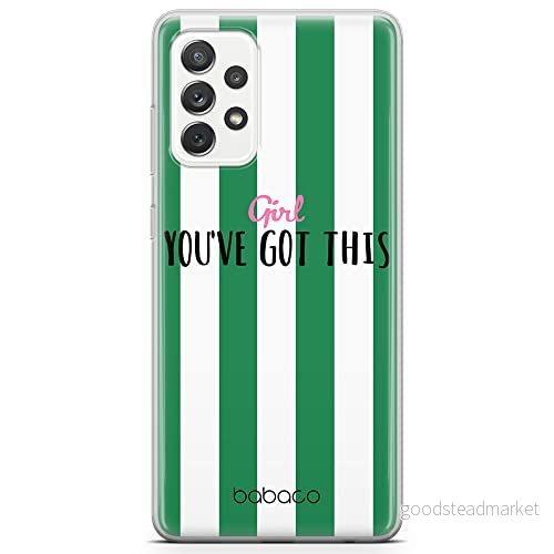 ERT GROUP mobiltelefonfodral för Samsung A72 5G originalt och officiellt licensierat Babaco mönster Positive vibes 004 optimalt anpassad till formen på mobiltelefonen, fodral tillverkad av TPU plast 5903932954395