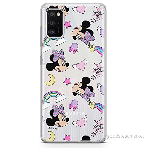 ERT GROUP mobiltelefonfodral för Samsung A41 originalt och officiellt licensierat Disney mönster Minnie 031 optimalt anpassad till formen på mobiltelefonen, gedeeltelijk transparant 5903537510699
