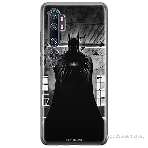 ERT GROUP mobiltelefonfodral för Xiaomi MI NOTE 10 / PRO originalt och officiellt licensierat DC mönster Batman 068 anpassad till formen på mobiltelefonen, fodral tillverkad av TPU plast 5905131523068