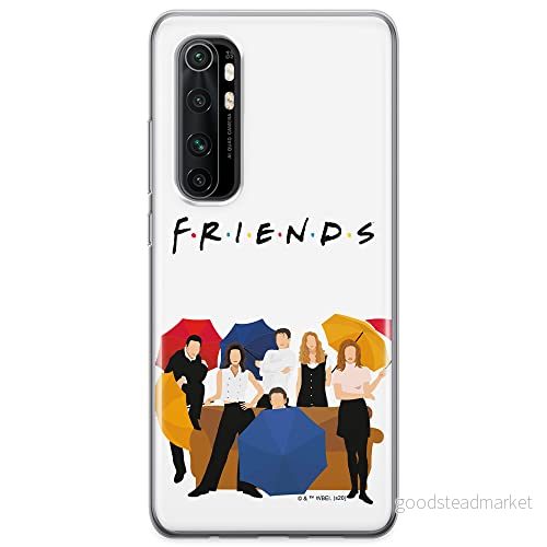 ERT GROUP mobiltelefonfodral för Xiaomi MI NOTE 10 Lite originalt och officiellt licensierat Friends mönster 001 optimalt anpassad till formen på mobiltelefonen, fodral tillverkad av TPU plast 5903932257021