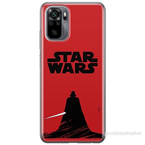 ERT GROUP mobiltelefonfodral för Xiaomi REDMI NOTE 10/ 10S originalt och officiellt licensierat Star Wars mönster Darth Vader 015 anpassad till formen på mobiltelefonen, fodral tillverkad av TPU plast 5903537189611