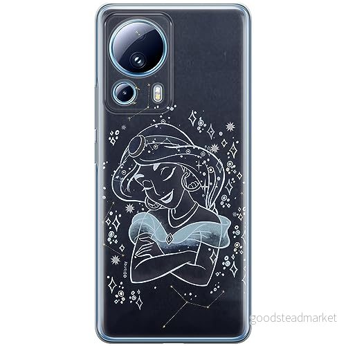 ERT GROUP mobiltelefonfodral för Xiaomi 13 LITE/CIVI 2 originalt och officiellt licensierat Disney mönster Jasmine 007 optimalt anpassad till formen på mobiltelefonen, fodral tillverkad av TPU plast 5905511931162