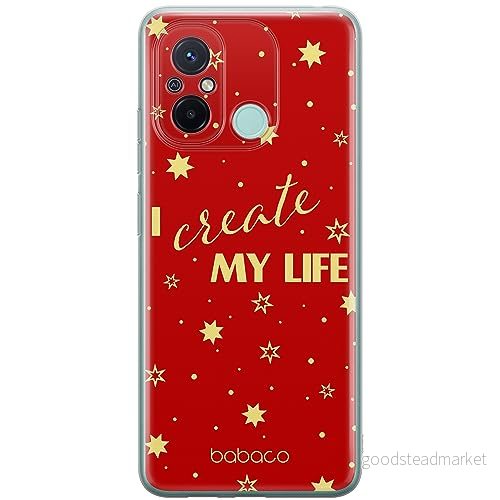 ERT GROUP mobiltelefonfodral för Xiaomi REDMI 12C/ 11A originalt och officiellt licensierat Babaco mönster Positive vibes 006, fodral tillverkad av TPU plast 5905511844660