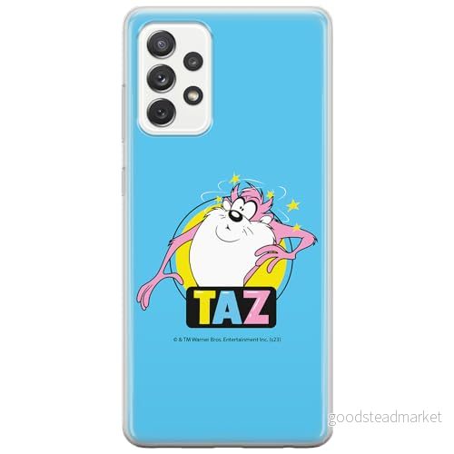 ERT GROUP mobiltelefonfodral för Samsung A53 5G originalt och officiellt licensierat Looney Tunes mönster Tasmanian 007 anpassad till formen på mobiltelefonen, fodral tillverkad av TPU plast 5905795136611